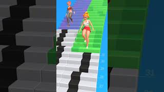 Down Stairs Race #Funnygame #Viralshorts