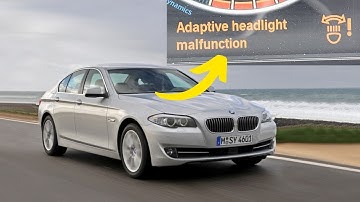“Adaptive Headlights Failure” warning in BMW cars