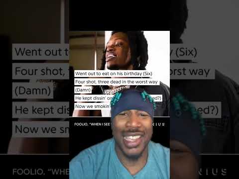 Rapper Foolio shot