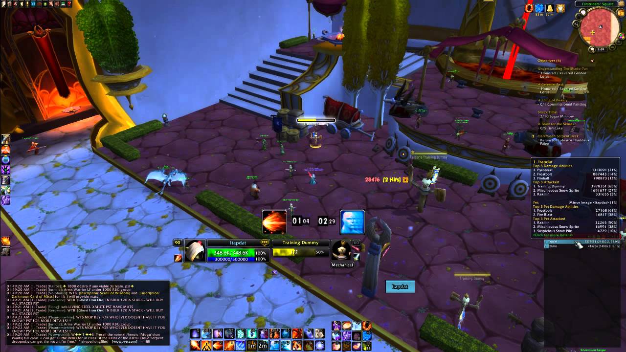 MoP Guide to Best Possible Fire Mage Combustion