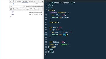 [ES6 ] - New Variables - Creation, Updating and Scoping - for Everyone var Scoping Refresher