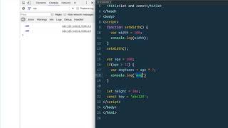 [ES6 ] - New Variables - Creation, Updating and Scoping - for Everyone var Scoping Refresher Net Worth