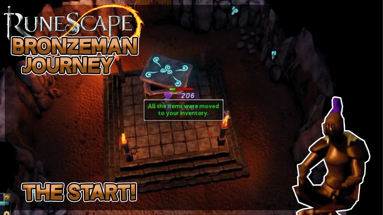 The BEGINNING!- Runescape 3 BRONZEMAN Journey #01 [English] | MrEznorbRS
