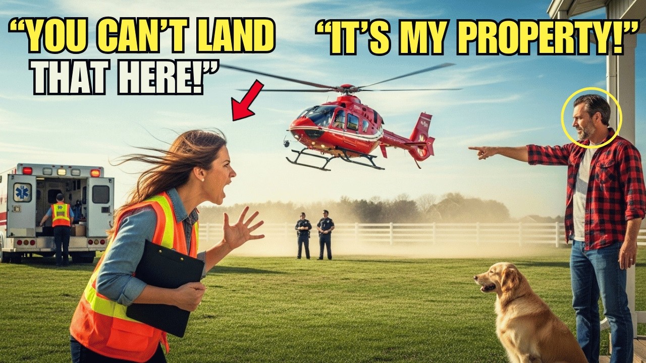 HOA Blocked an Ambulance — 9 Minutes Later, a Rescue Helicopter Arrived