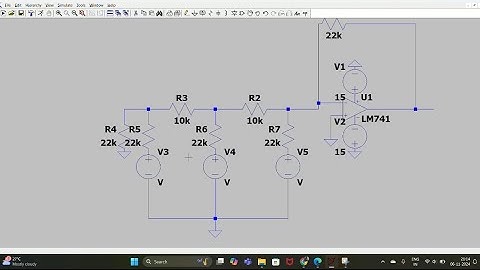 D/A Converter | R-2R Ladder Network using LTSPICE