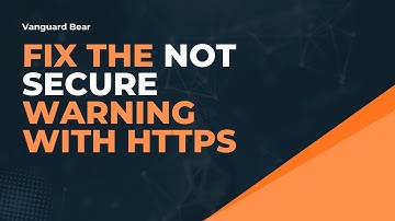 Fix the “Not Secure” Warning with HTTPS (SSL Certificate) | Easy Website Security Tip