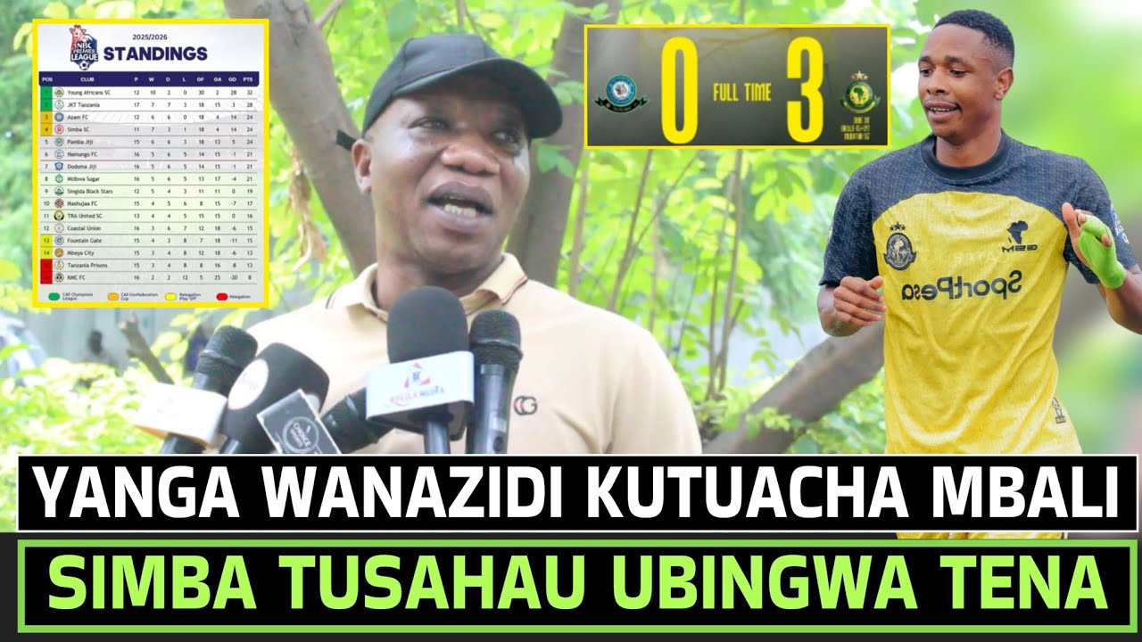 YANGA BINGWA TENA MSIMU HUU, IMETUACHA MBALI SANA ,TUJIFUNZE KWA YANGA .