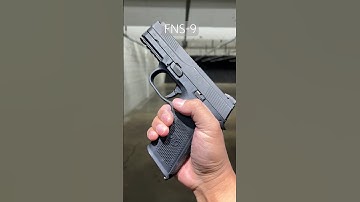 Comfortably Striker Fired - FNS-9 9mm Handgun by FN Firearms #pistol