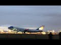 Air Force One taking off from Paris-Orly (ORY) airport