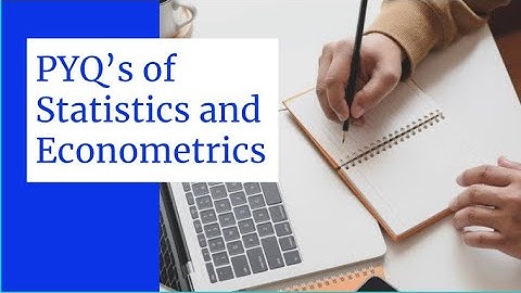 PYQ’s of Statistics and Econometrics #shorts #ugc_net #economics
