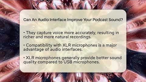 Can An Audio Interface Improve Your Podcast Sound? - Modern Podcaster Hub