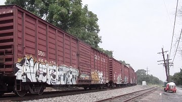 NS 16T in Hi Def at Shenandoah Junction,WV on 8/13/11
