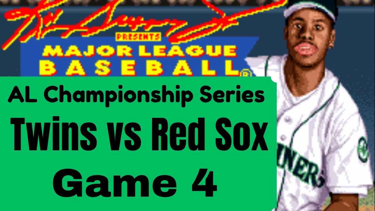 Ken Griffey Jr Presents MLB SNES ALCS Game 4 YouTube Ken Griffey Jr Presents MLB SNES ALCS Game 4 YouTube