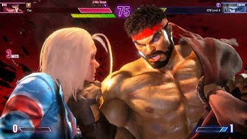 SF6 Ryu Level 3 on Cammy (2P)