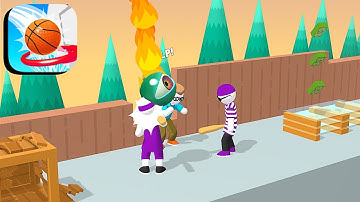 Bounce Dunk ​- All Levels Gameplay Android,ios (Part 101)