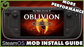 Steam Deck Oblivion Remastered Lumen Be Gone Mod Installatie & Prestaties