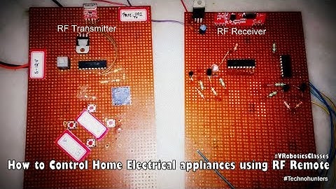 How a RF Based Home Automation Without Microcontroller works exactly