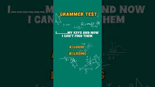 grammer?test#test #grammar #english #englishgrammar #iqtest #skills #learn #shorts #mindgame #tech