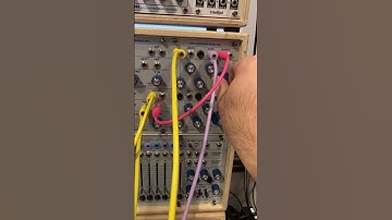 Pitch shifted ring mod as drums. #modularsynth #synth