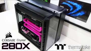 Custom Pc Build #48 "Cerebro" Corsair 280X Mini itx Pc. Asus, Thermaltake