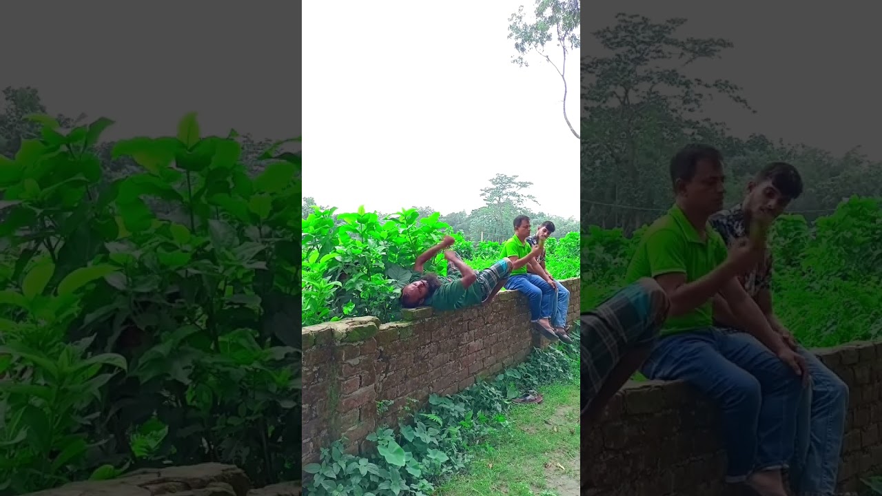 ধাক্কা দিয়ে ফেলে দিল। funny video 2023