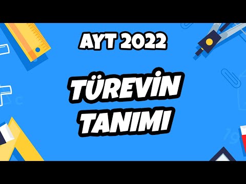 AYT Matematik - Türevin Tanımı | AYT Matematik 2022 #hedefekoş