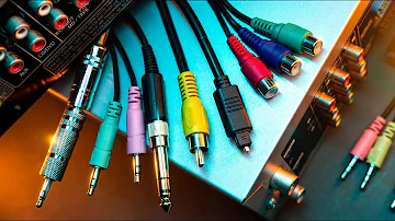 Подключаем АУДИО: всё о РАЗЪЕМАХ и ПЕРЕХОДНИКАХ RCA, 3.5 JACK, TRS, HDMI, DP, SPDIF, TOSLINK, ЦАП