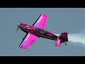 Vicky Benzing Extra 300 Aerobatic demo - Oshkosh 2018 - Sunday