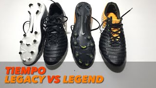 NIKE TIEMPO | LEGACY 3 VS LEGEND 7 | COMPARATIVO - YouTube