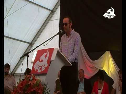 Fernando Macas en el Homenaje a Marcos Ana