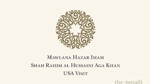 Mawlana Hazar Imam Shah Rahim Al Hussaini Aga Khan | USA Arrival | November 5, 2025 | Sugarland, TX