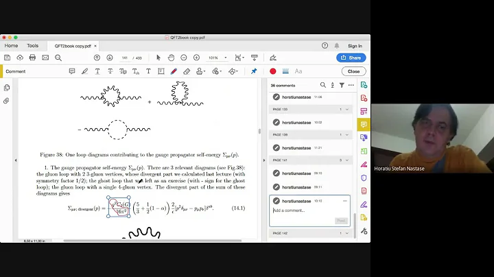 Quantum Field Theory II - Lecture 12