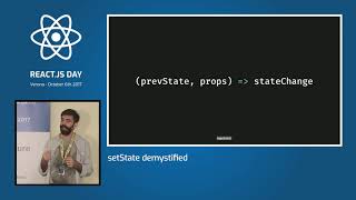 Michele Bertoli - setState demystified - ReactJsDay 2017