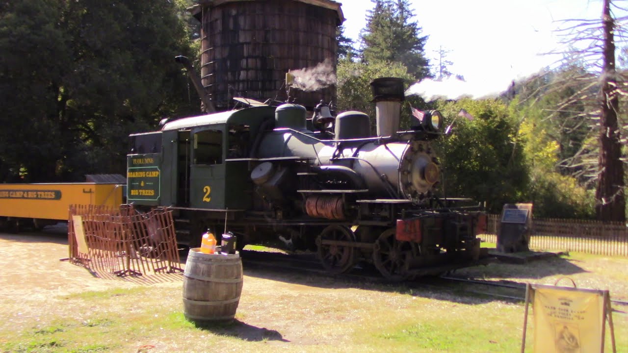 A Ride Behind Tuolumne on Roaring Camp & Big Trees 10/20/20