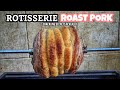 How to Make a Rotisserie/Charcoal Spit Pork Roast