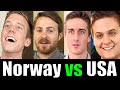 Living in Norway vs Living in the USA // Americans REACT to life in Norway!