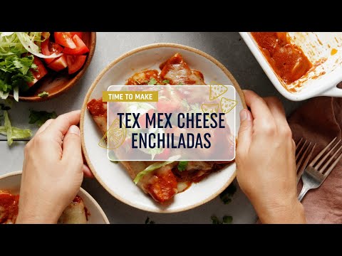 Cheese Enchiladas with Chile Gravy video thumbnail