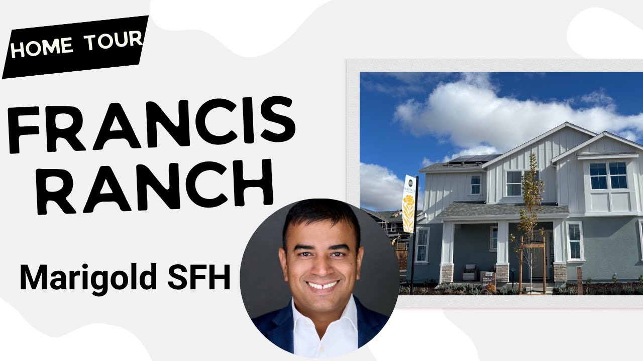 Francis Ranch Marigold Residence 3 | New Luxury Home Tour in Dublin, CA ...