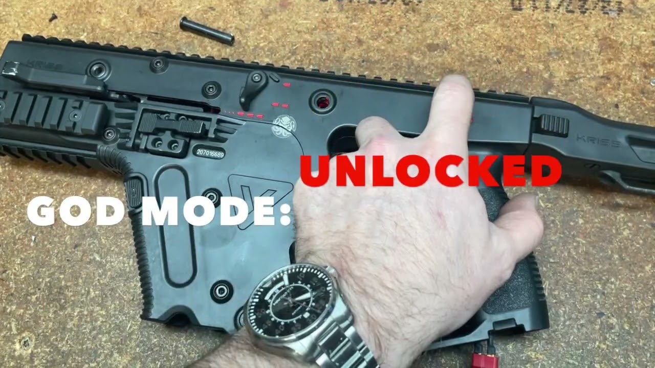 How to Unlock God Mode with the Perun for Krytac Vector - YouTube