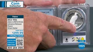 2023S PR70 DCAM PCGS Advance Release Peace Silver Dollar
