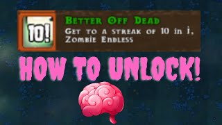 Pvz Achievement Guide Better Off Dead