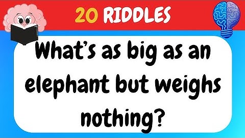 Only a Genius can Solve these Riddles | 25 Tricky Riddles that