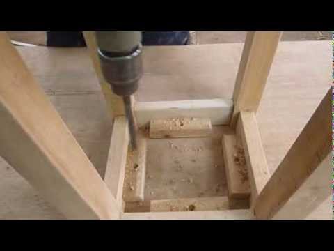 How to make a wooden bench easy step by step luis lovon youtube