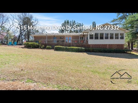7516 Mourning Dove Drive, Sanford, NC home video tour