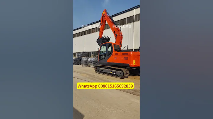 #FORLOAD brand 15tons crawler #excavator with #cummins engine.