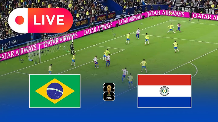 LIVE - Brazil vs Paraguay / World Cup Qualifying 2025 / Full Match / eFootball pes 21 Gameplay