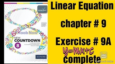 oxford new countdown book 8 third edition | chapter 9 |   Exercise 9A | complete