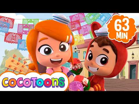 A Bamba e mais música infantil de Lea e Pop em português 🪕 Cocotoons Brasil
