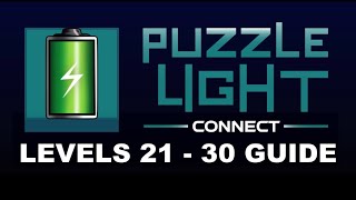 [Puzzle Light: Connect] Levels 21 - 30 Guide screenshot 4