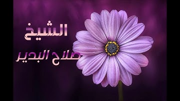 تلاوة مميزة ورائعة للشيخ د: صلاح البدير من ليلة 7 رمضان 1441هـ
